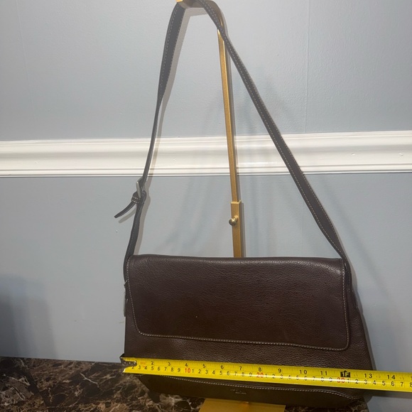 The Sak Dark Brown Leather Shoulder Bag - Picture 13 of 14